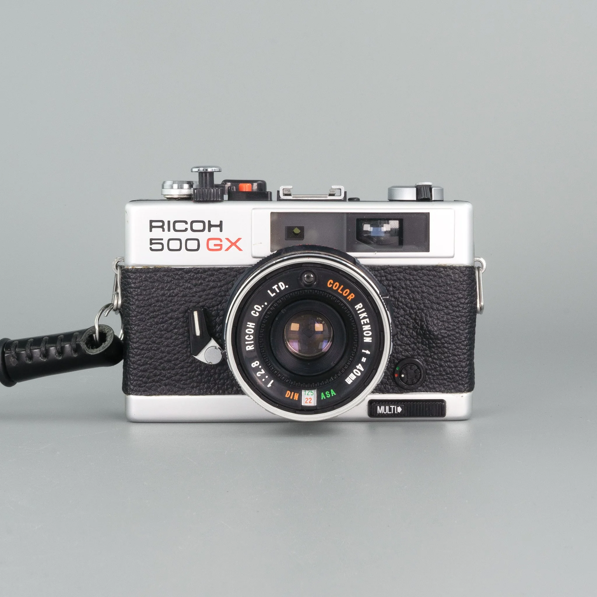 【完動品】リコー RICOH 500 GX レンジファインダー ブラック リコー500GX (RICOH500GX) 完動品】リコー RICOH 500 GX レンジ
